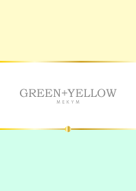 - GREEN+YELLOW -