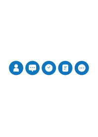 SIMPLE(white blue)V.8b