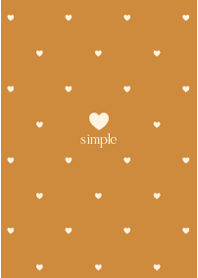 Tiny Heart (D) -  Brown 06