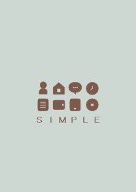 SIMPLE(beige green)V.672b