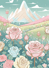 Beautiful rose flower(R1207)