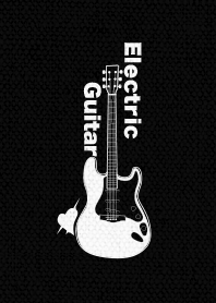 Electricguitar heart ver_BK&W2