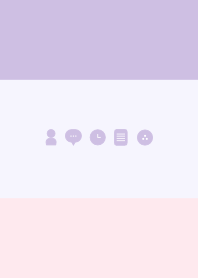 シンプル（ピンク パープル）V.129