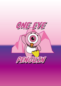 One eye Penguin PINK