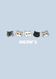 meowshead3 - baby blue