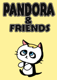 Amazing cat Pandora and friends