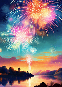 Beautiful Fireworks Theme#460
