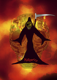 Grim Reaper Men's*Happy Halloween #51