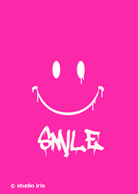 Pink Smile !! Graffiti!!