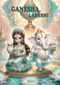 พระพิฆเนศ:พระแม่ลักษมี:รวย,มั่งมี 2