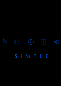 SIMPLE(black blue)
