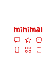 Minimal D type <White&Red>