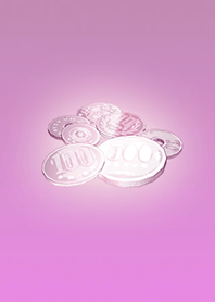 Luck money money pink pearl