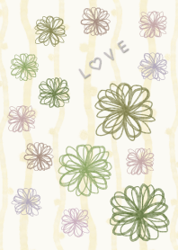 花LOVE9-水彩画-