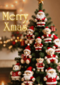 Santa Bear, Christmas Tree, fix