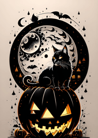 halloween cat 0ed0BC