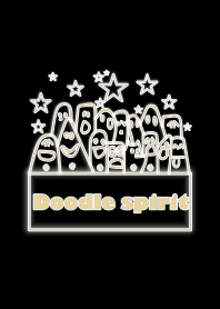 Neon Doodle Spirit