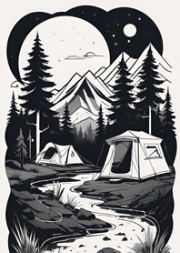 Sketch of the mountain qiaMV