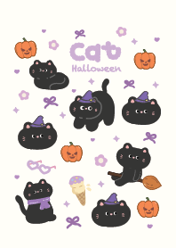Cat Black Halloween!
