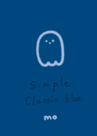 Simple Classic blue mo