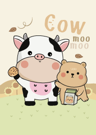 Cow moo moo & Bear Cutie