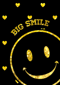 GOLDEN BIG SMILE HEART