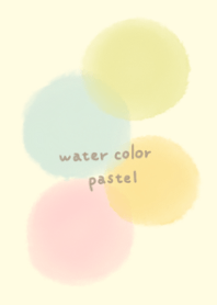 spring pastel watercolor