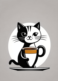 Cats and coffee   FF67E7