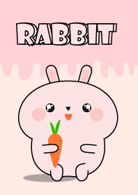 Simple Kawaii Pink Rabbit Theme