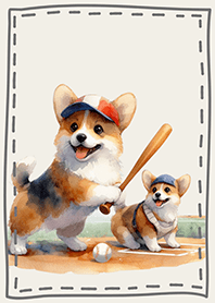 コーギー - 野球大会！