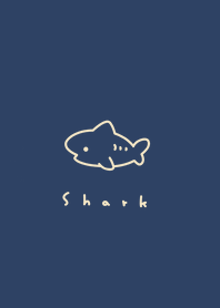鯊魚 :navy blue
