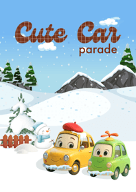 พาเหรดรถน่ารัก(สีเหลือง)