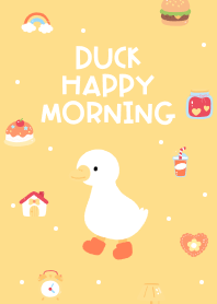 Duck Happy Morning (yellow)