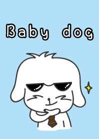 Happy baby dog - Blue leopard