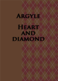 Argyle<Heart and diamond>