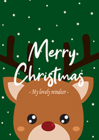 Merry Christmas My lovely reindeer Japan