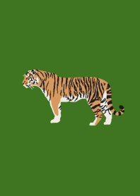 シンプルな虎