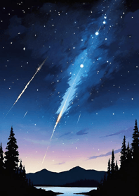 Meteor Night Sky CPlER
