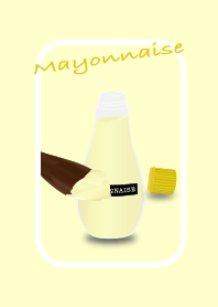 Theme of mayonnaise 2 (color of yellow)