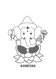 Ganesha : White Theme