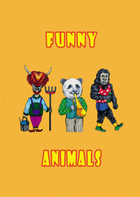 Funny Animals-Eyebrow Bangs