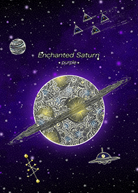 lucky mystical purple saturn
