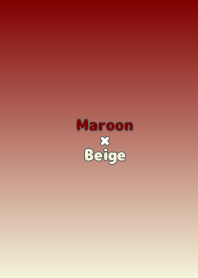 MaroonxBeige-TKCJ