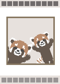 ドットなレッサーパンダ 2