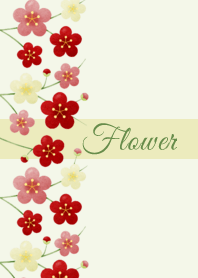 Flower 005-2 (Plum blossoms/L YEL Green)