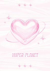 Metallic Heart & Ring -  HS WH 07