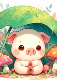Cute little pig no.18