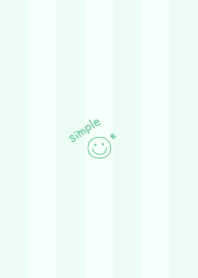 Smile Crown =Green= Stripe