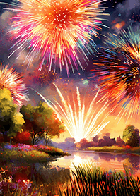 Beautiful Fireworks Theme#116
