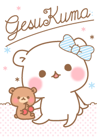 ゲスくま（パステルピンク）